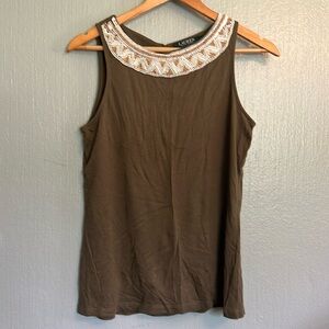 Women’s Ralph Lauren sleeveless shirt NWOT Size Small